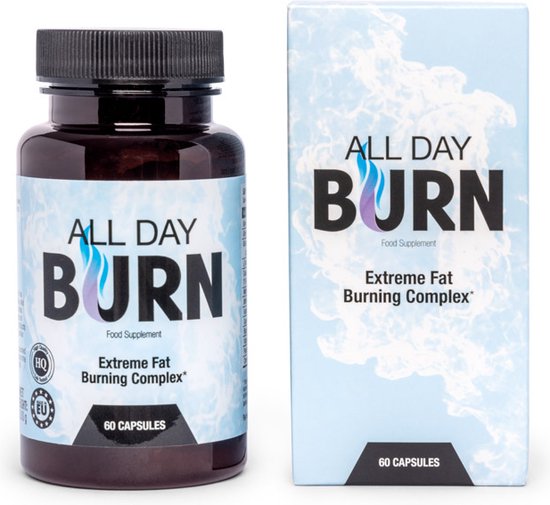 All Day Burn - Fatburner - Afslankpillen - 60 capsules