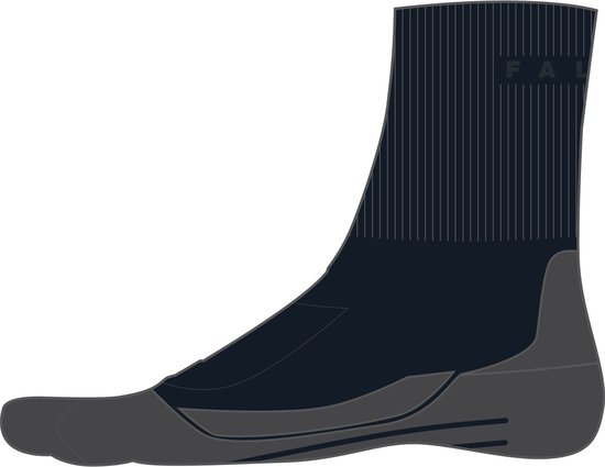 Chaussettes de randonnée FALKE TK2 Cool Short pour homme - Bleu marine - Taille 42/43