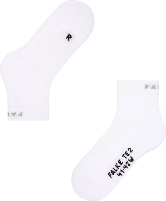 Witte Falke sportsokken, maten 41-42.