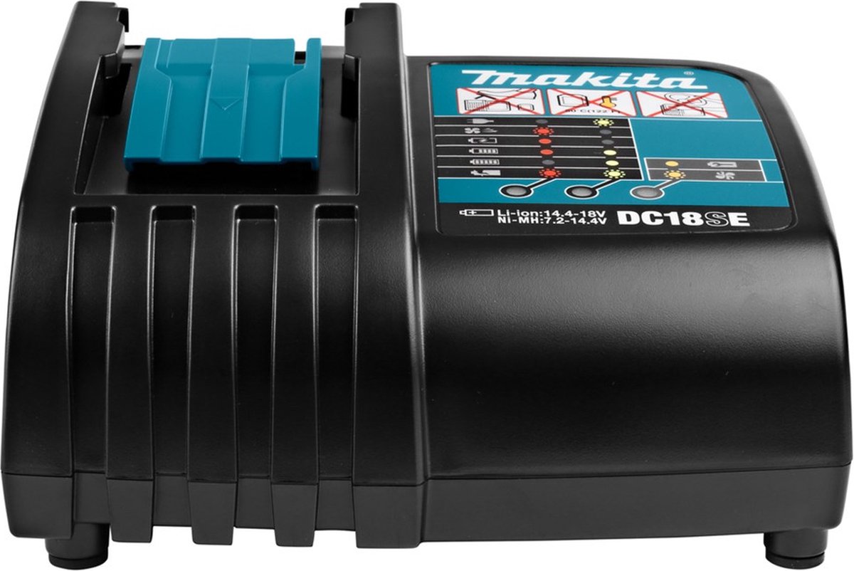 Chargeur Makita DC18RC Ni-Mh 9.6 à 18V - TECIN-PRINCIPALE – TECIN HOLDING