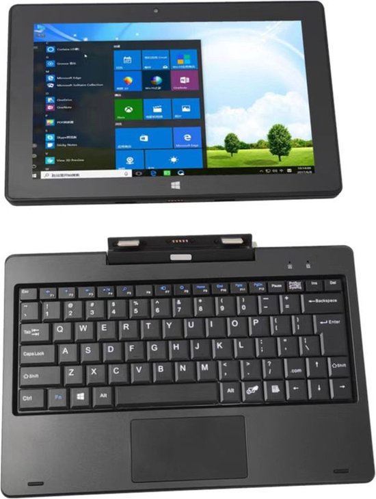 Lipa KP-01 Tablette Windows 11 10 pouces 4/64 GB avec clavier - Stockage 64  GB -... | bol