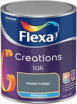 Flexa - creations lak zijdeglans - Faded Indigo - 750ml