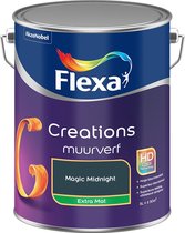 Flexa Creations - Muurverf - Extra Mat - Magic Midnight - 5l