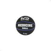 Medicine ball 1KG - Medicine ball 1KG - Caoutchouc - Qualité supérieure - Zwart/ violet