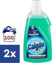 Calgon Gel Hygiène Liquide et Nettoyant Machine à Laver - 2 x 1,5 l