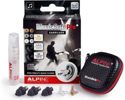 MusicSafePro Alpine Gehoorbescherming ALP-MSP-BK Zwart