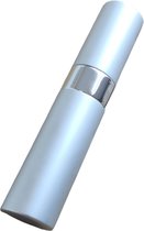 oDaani - Hervulbaar Parfumflesje 15ml - hervulbare verstuiver - navulbaar - sprayflacon vloeistoffen - reisaccesoires handbagage - zilverkleurig