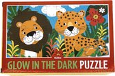 Glow in the dark puzzel Safari