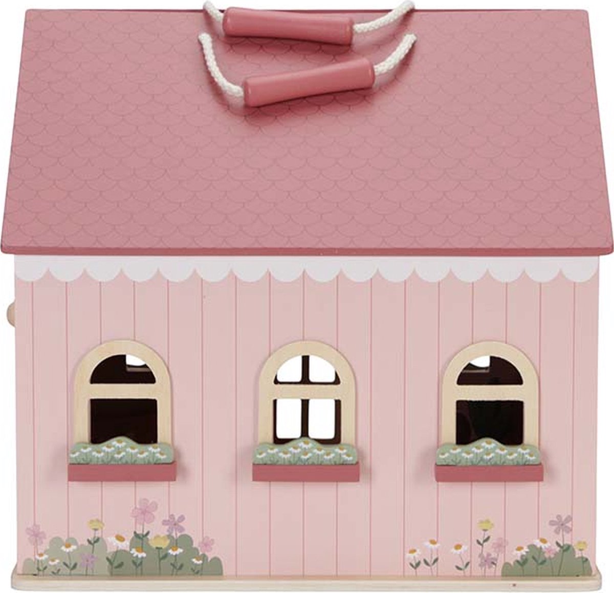 Little Dutch Draagbaar Houten Poppenhuis FSC — afbeelding 5