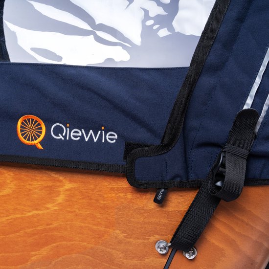 Regentent Superior Blauw EXCLUSIEF stokkenset - ALLEEN geschikt voor de Babboe City bakfiets - Qiewie van Qiewie — afbeelding 3