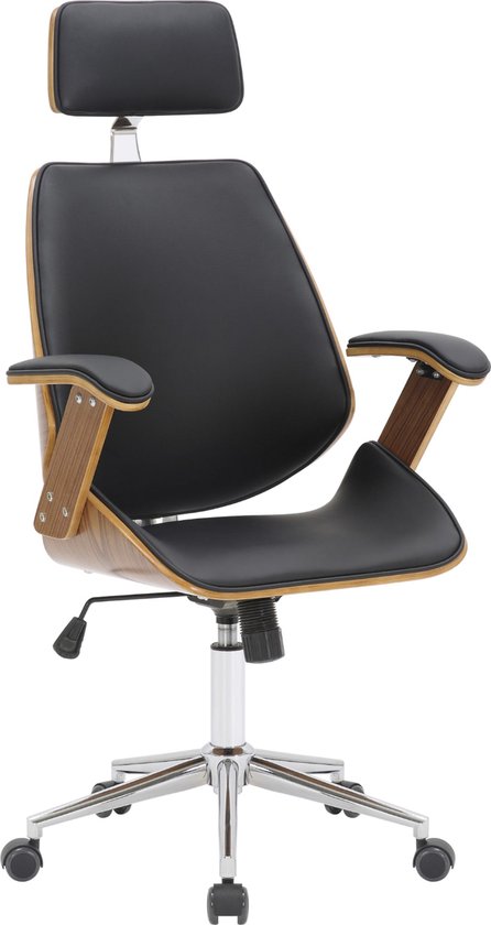 Luxe Comfort Bureaustoel - Ergonomisch - Kunstleer - Modern - 118x128x66cm