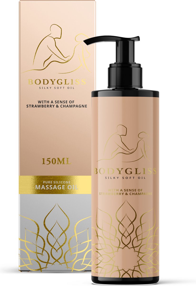 Goedkoopste BodyGliss - Massage Collection Silky Soft Olie Aardbei & Champagne 150 ml