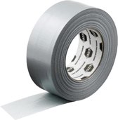 Reca Textielband / DuctTape 50 mm x 50 meter - zilver - 6 stuks(s)