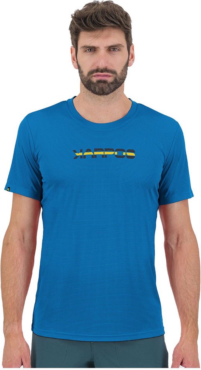 Karpos Loma T-shirt Met Korte Mouwen Blauw S Man
