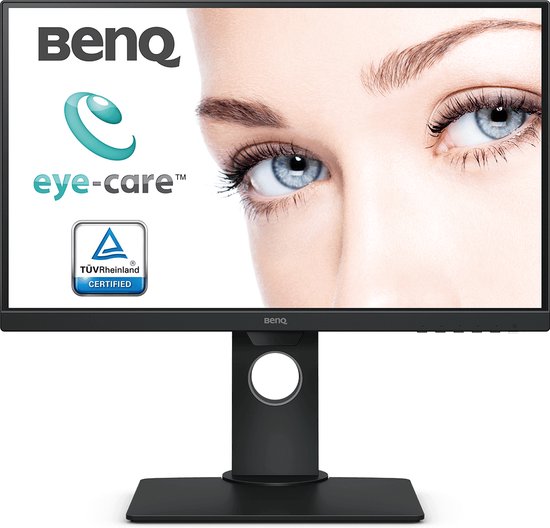 Foto: Benq full hd monitor bl2480t hdmi ips beelscherm 1080p draaibaar 24 inch