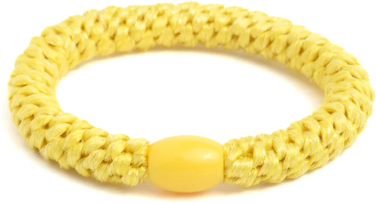 Banditz Haarelastiekje en armbandje 2-in-1 yellow glitter| DEZELFDE DAG VERZONDEN (vóór 15.00u besteld)