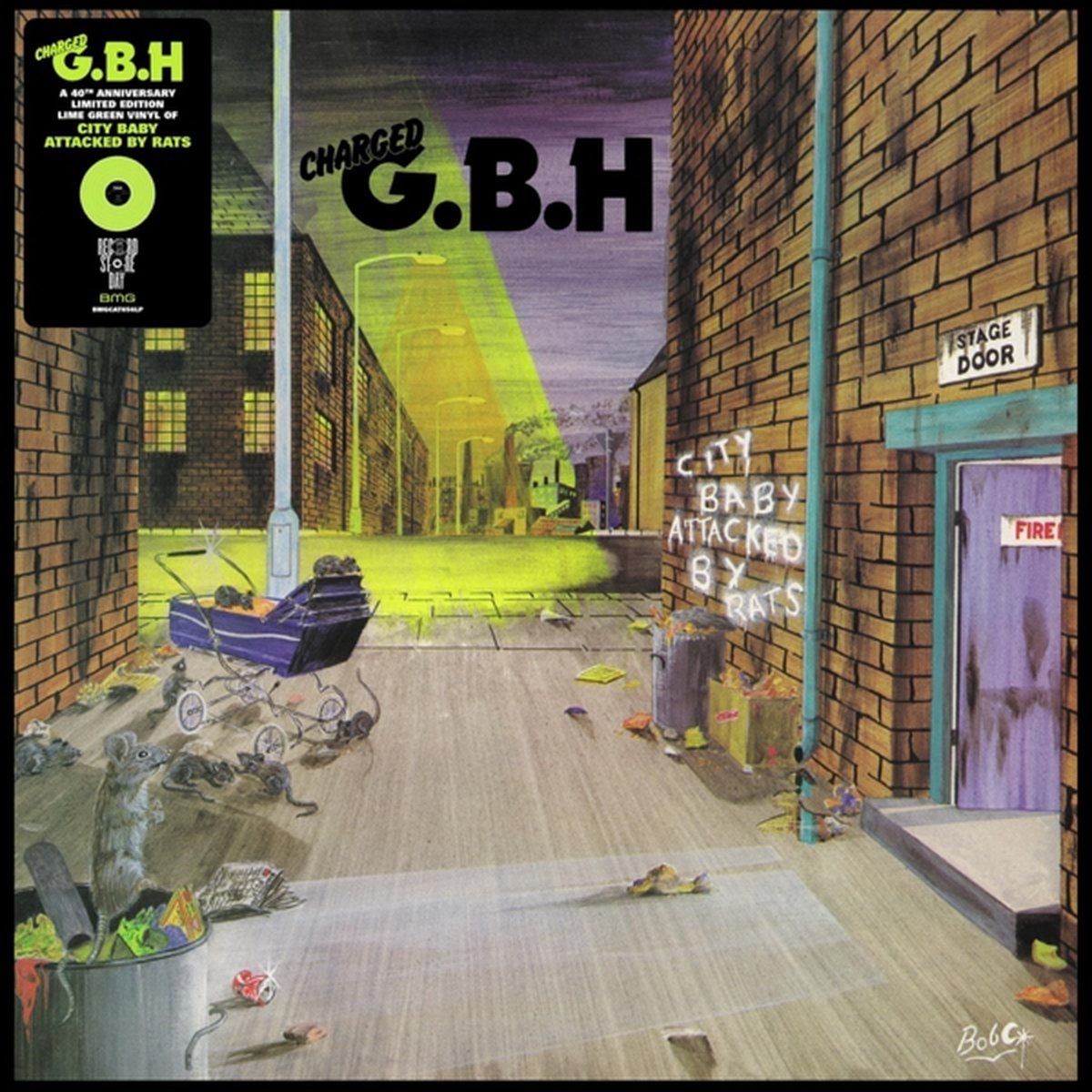 G.B.H. - City Baby Attacked By Rats (LP)