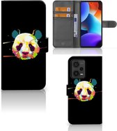 Telefoontas Xiaomi Redmi Note 12 Pro Plus Hoesje ontwerpen Panda Color Sinterklaas Cadeautje