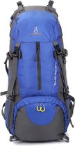 Flamehorse - Reistas - Rs&k - Backpack - Travelbag - 55 + 5L - Blauw