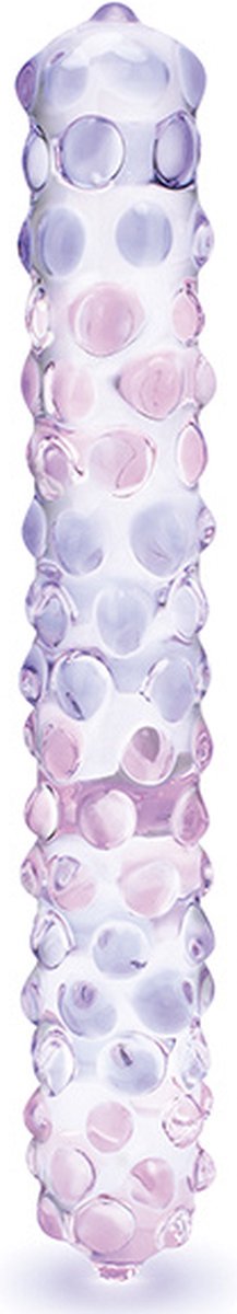 Goedkoopste Glas - Purple Rose Nubby Dildo