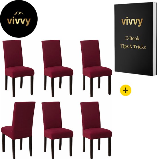 Stoelhoezen voor eetkamerstoelen 1/4/6/10 Pack, Morbuy