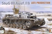 1:35 Takom 8014 Stug III Ausf.F8 - Late Production Plastic Modelbouwpakket