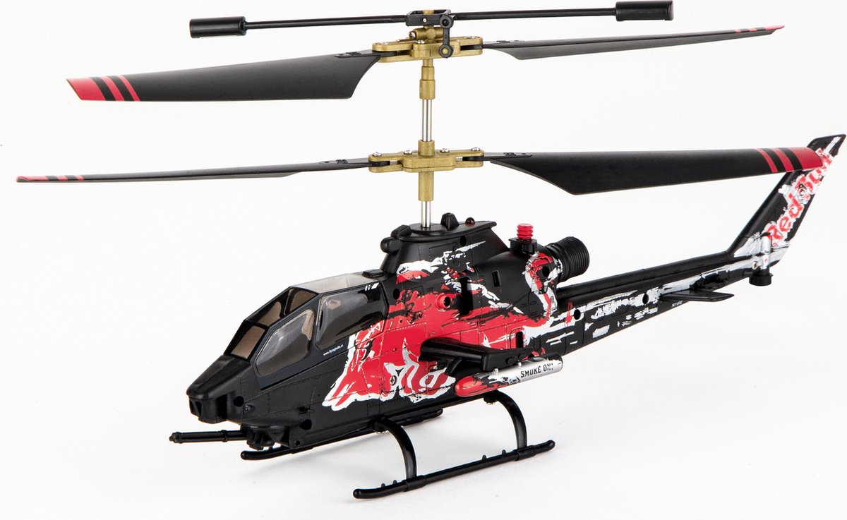 Carrera RC Red Bull Cobra TAH-1F Helikopter 2 4GHz RC Model Kant en Klaar