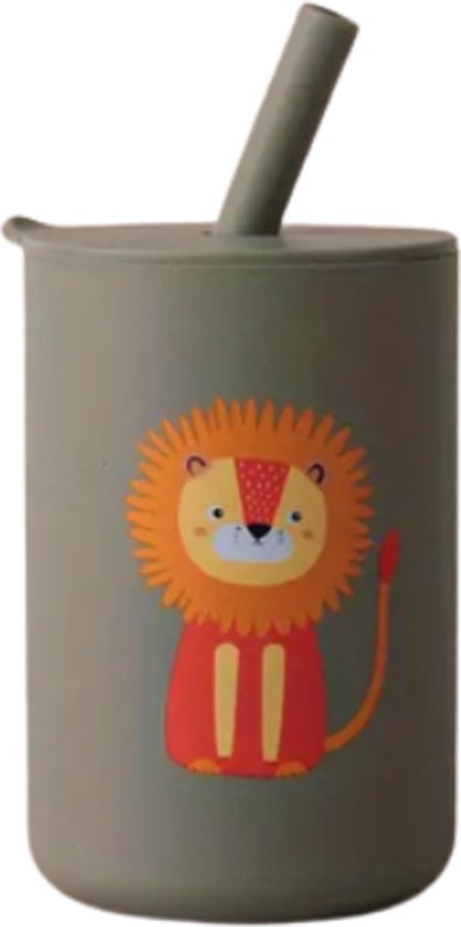 MAM Eerste babybeker voor baby's vanaf 4 maanden, 150 ml, asymmetrische siliconen lekbescherming, gemakkelijk te accepteren, met lichtgevende handgrepen in het donker, blauw, 1 stuks