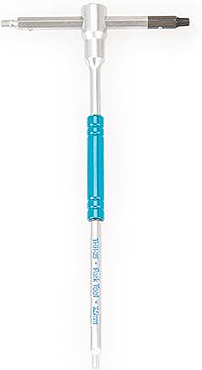 Park Tool Thh-2.5 Sliding T-handle Hex Wrench Hulpmiddel Zilver 2.5 mm