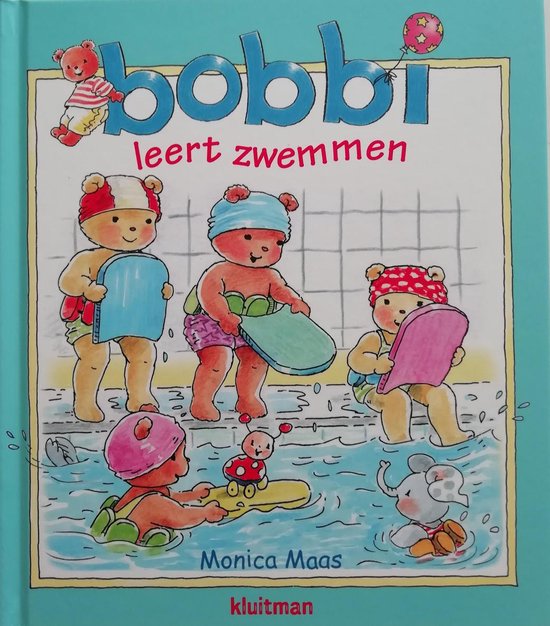 Bobbi  leert zwemmen  ( Maxi editie = 26x22.5cm)