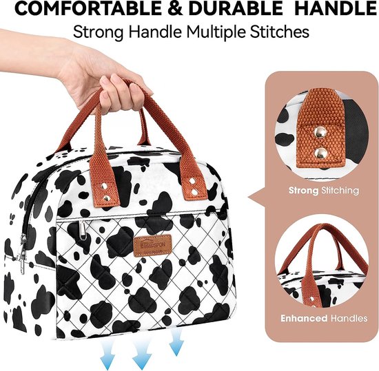 Geïsoleerde lunchtas voor dames en heren, werk volwassen koeltas lunch box container Geïsoleerde lunchtas voor dames en heren, werk volwassen koeltas lunch box container