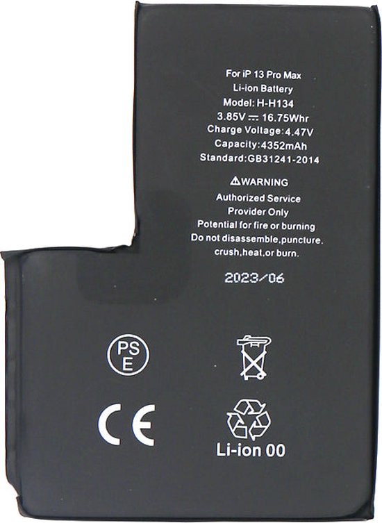 For iPhone 13 Pro Max A2643 Battery Premium No Flex | bol.