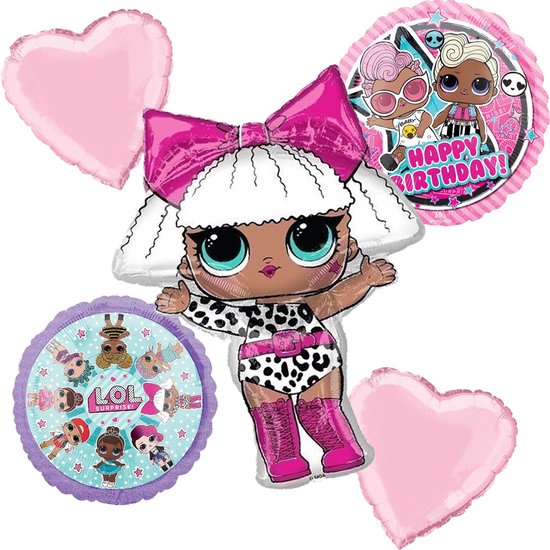 L.O.L. Surprise! Orbz Ballon – Ca. 43x45 Cm, Für Helium Oder Luft, Bunt