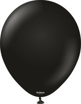 Professionele decoratie ballonnen - R18 - Standaard Black - Kalisan