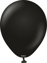 Professionele decoratie ballonnen - R5 - Standaard Black - Kalisan