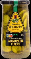 Kesbeke - Augurken plakjes groen zoet/zuur 720 ml