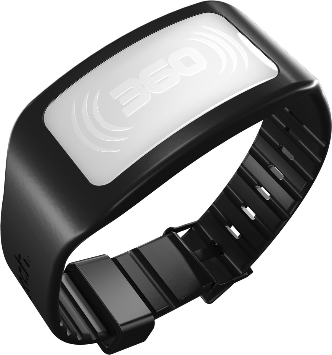 TheBugWatch - Anti Muggen Armband tegen Insecten zonder Deet - Zwart