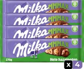Milka MMAX - 270 Gram - 4 Stuks - Chocolade - Reep - Snacks - Voordeelverpakking