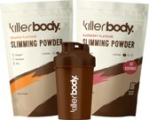 Killerbody Fatburner Voordeelpakket + Shaker - Raspberry & Orange - 1200 gr
