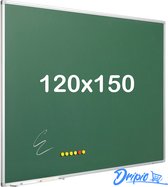 Chalkboard PRO - Magnétique - Tableau noir - Montage facile - Acier émaillé - Vert - 120x150cm