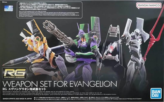 Foto: Gundam rg weapon set for evangelion