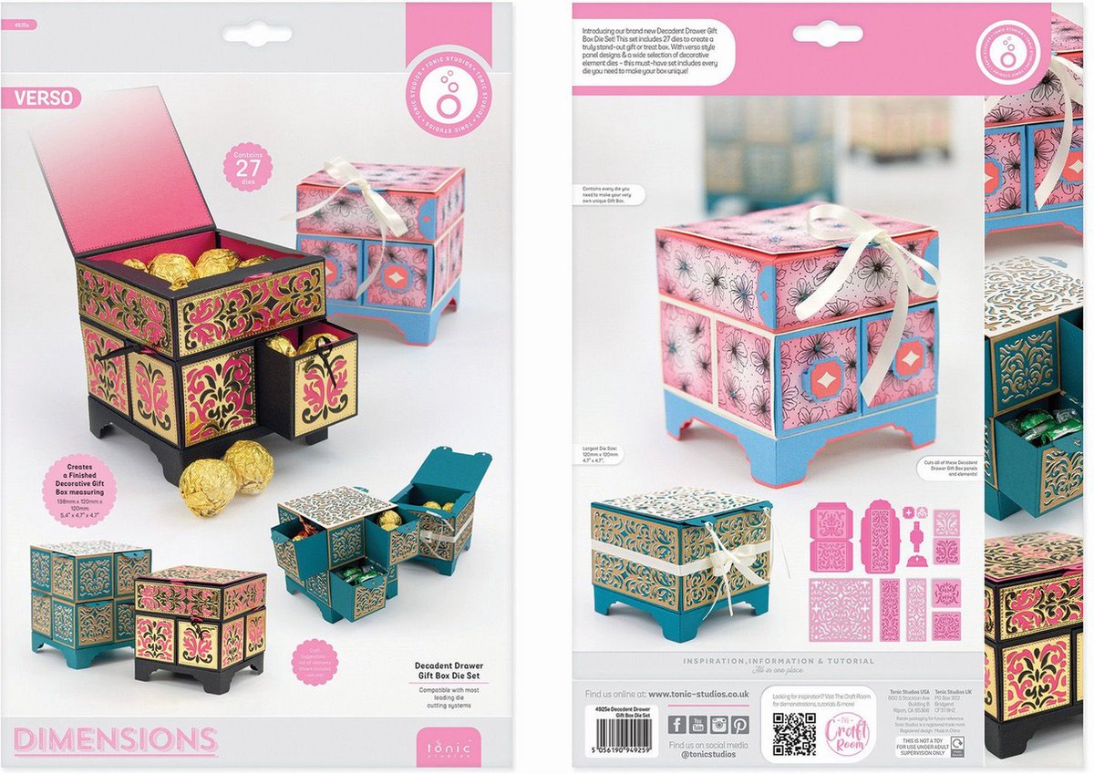 Tonic Studios Die Set-Beautiful Matryoshka Doll - 4609E