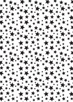 Nellie Snellen Lasercut Stencil A5 Stars