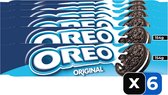 Oreo Classic Rollpack - Vanille - 154 Gram - 6 stuks - Chocolade - Snack - Voordeelverpakking