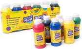 Crayola - Hobbyverf - Afwasbare Verf Voor Kinderen - 6 Kleuren - 236ml