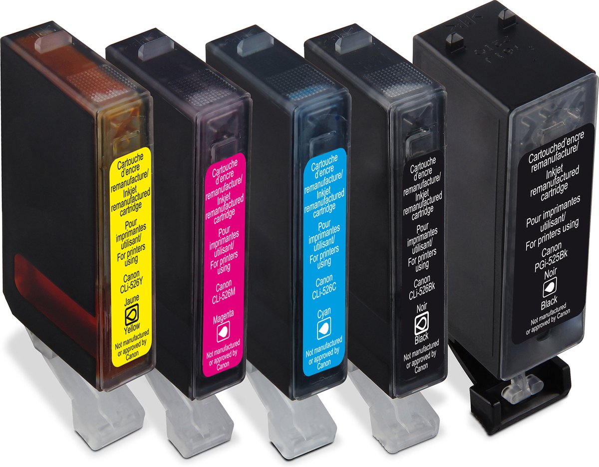 RecycleClub K10269RC inktcartridge 5 stuk(s) Compatibel Zwart, Cyaan, Magenta, Foto zwart, Geel