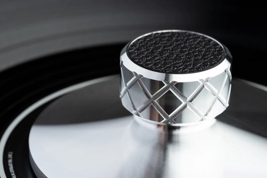 Pro-Ject Clamp it - Platenklem voor Platenspelers - Gewicht voor Vinyl - Platenspeleraccessoire - Zilver (per stuk - 1 stuk) van Pro — afbeelding 2