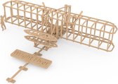 Ilo Build 3D Houten Modelbouw Wright Flyer, NUI-102, 38x34x6cm