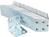 Hoekverbinders / kastverbinders/meubelverbinders/hoekverbi 30 x 30 x 30 x 1.5 mm /100/