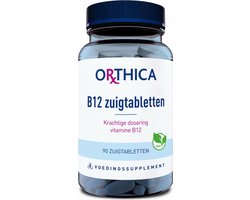 Orthica B12 zuigtabletten - Vitamine B12 - 90 zuigtabletten